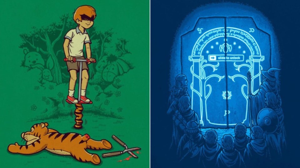 Ujeté ilustrace Bena Chena